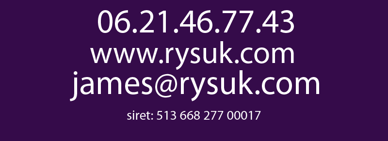 rysuk - 0621467743 - www.rysuk.com - james@rysuk.com