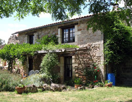 The gite terrace